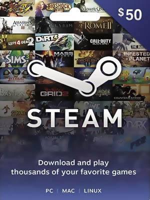 STEAM 50 USD 