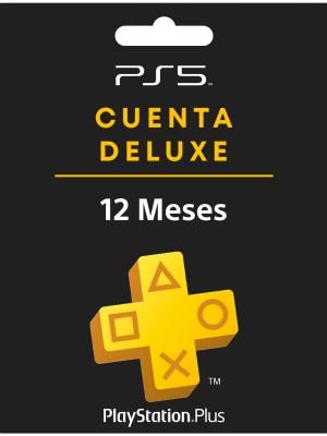 PSN PLUS DELUXE 12 MESES CUENTA PRINCIPAL PS5 