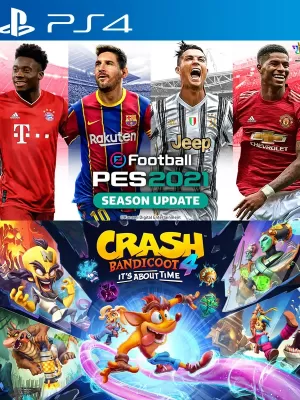 PES 2021 + Crash Bandicoot 4 Its About Time PS4